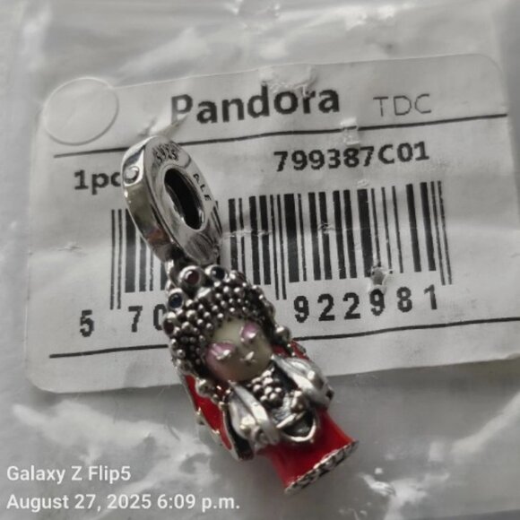 Authentic PANDORA SS *CHINA EXCLUSIVE* Peking Opera Dangle 799387C01 - Picture 3 of 13